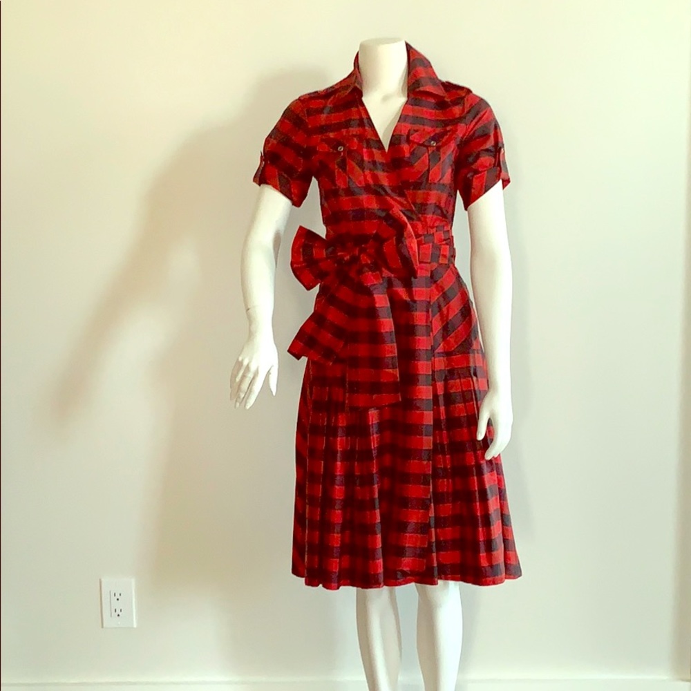 20% off! Diane von Furstenberg taffeta wrap dress!